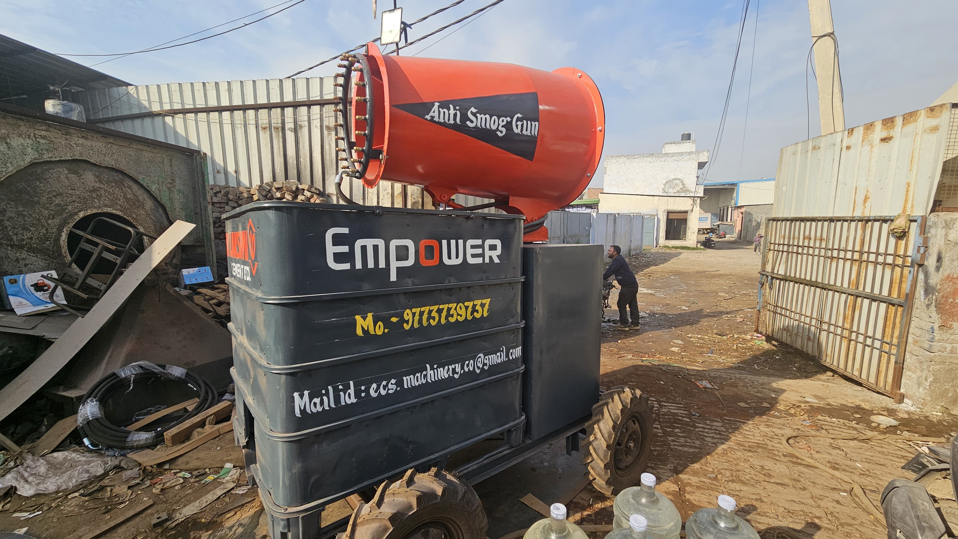 Truck Mounted Anti Smog Gun — gallery image