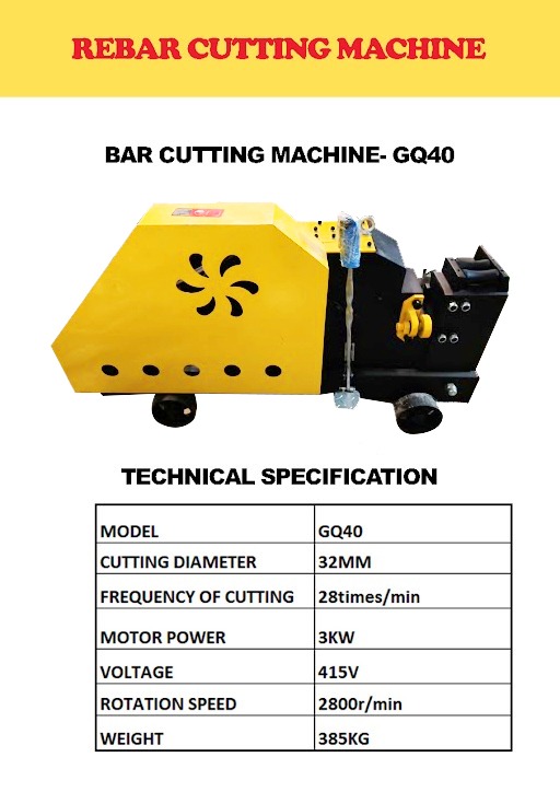 Bar Cutting Machine GQ40 — gallery image