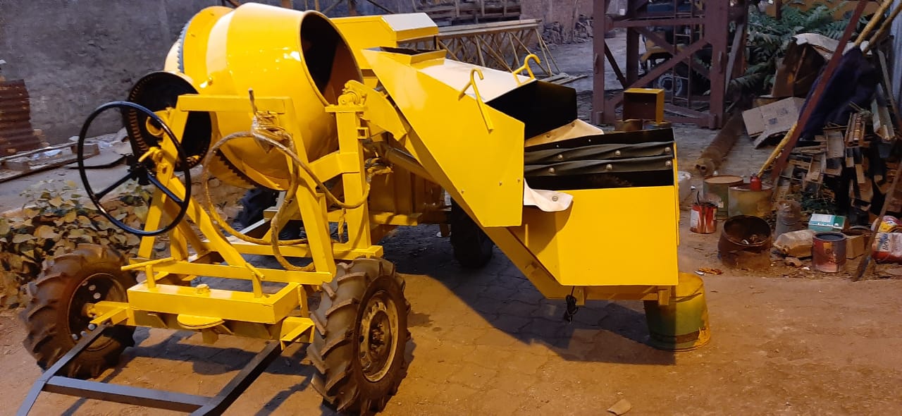 Hydraulic Concrete Mixer
