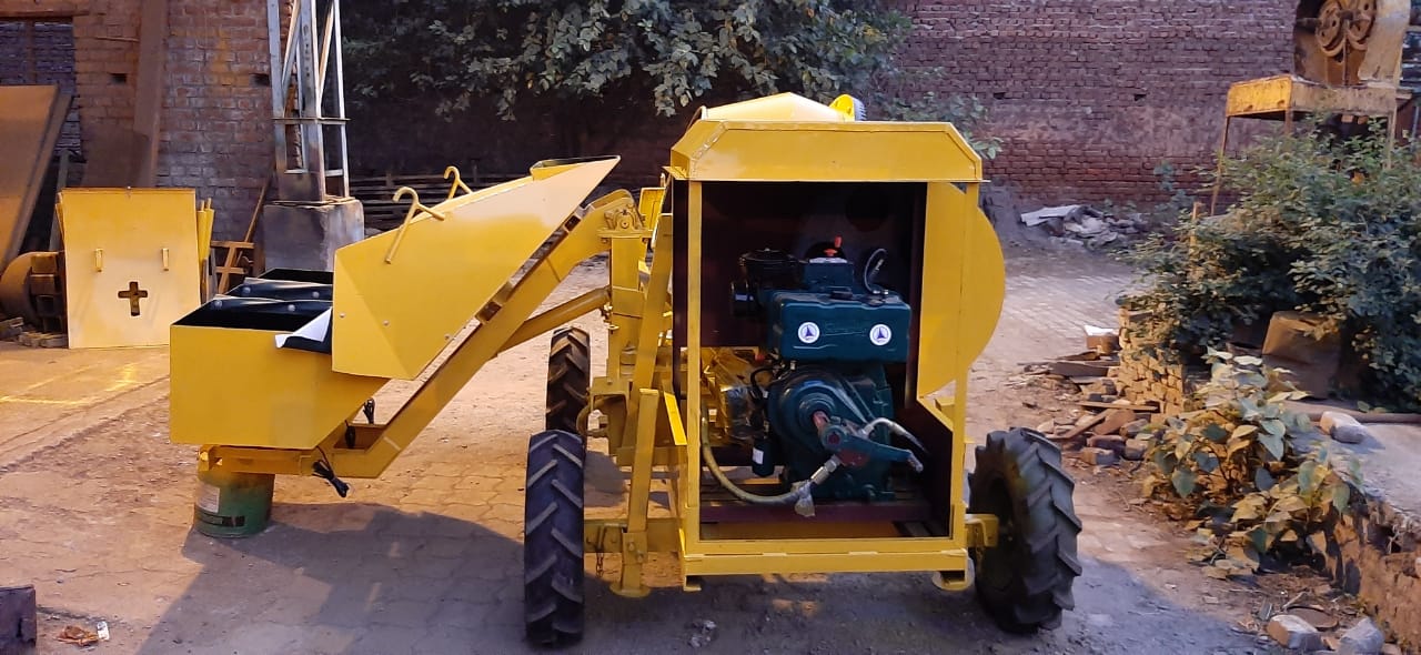 Hydraulic Concrete Mixer — gallery image
