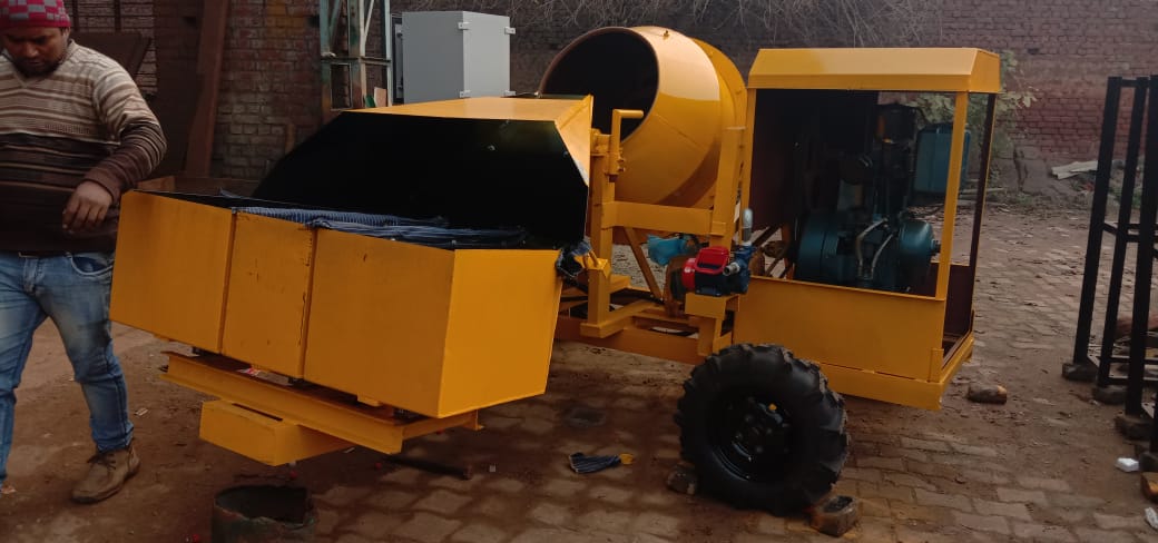 Hydraulic Concrete Mixer — gallery image