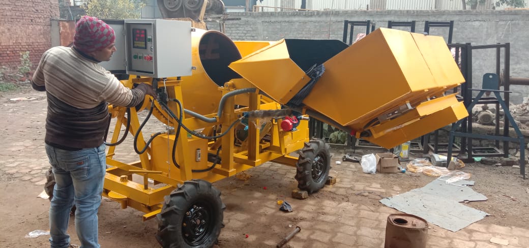 Hydraulic Concrete Mixer — gallery image