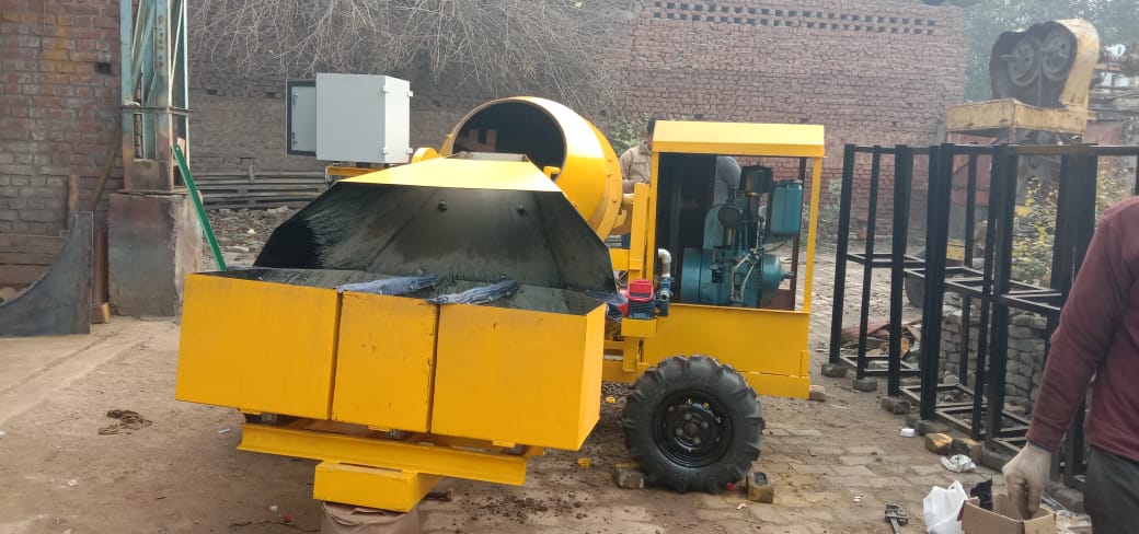 Hydraulic Concrete Mixer — gallery image