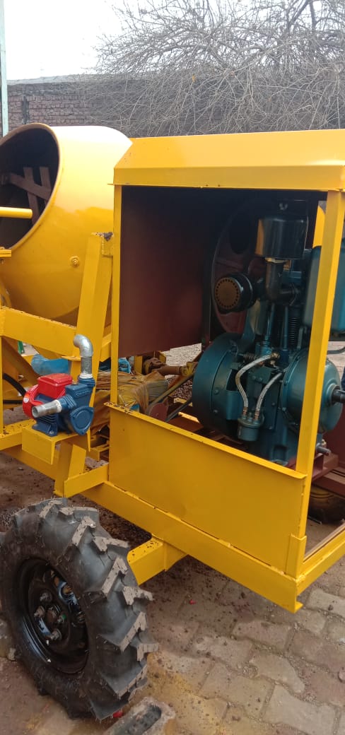 Hydraulic Concrete Mixer — gallery image