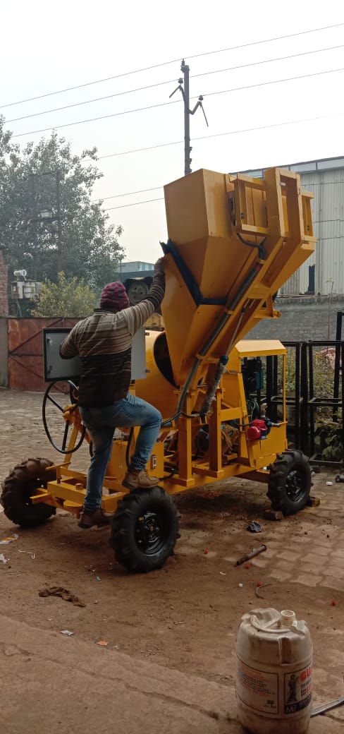 Hydraulic Concrete Mixer — gallery image