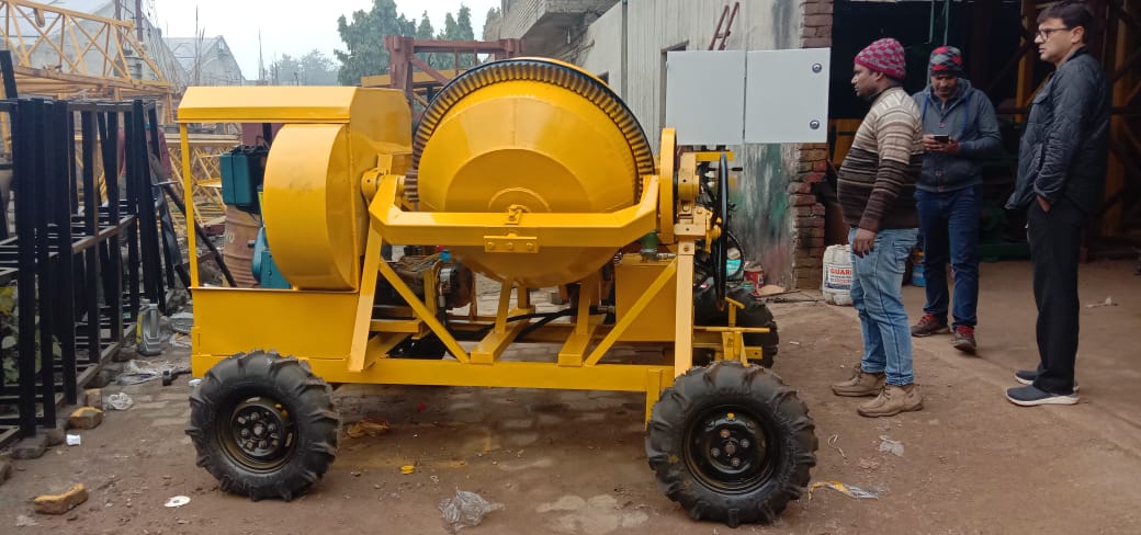 Hydraulic Concrete Mixer — gallery image