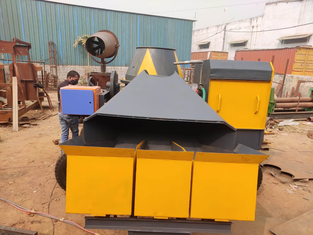 Hydraulic Concrete Mixer — gallery image