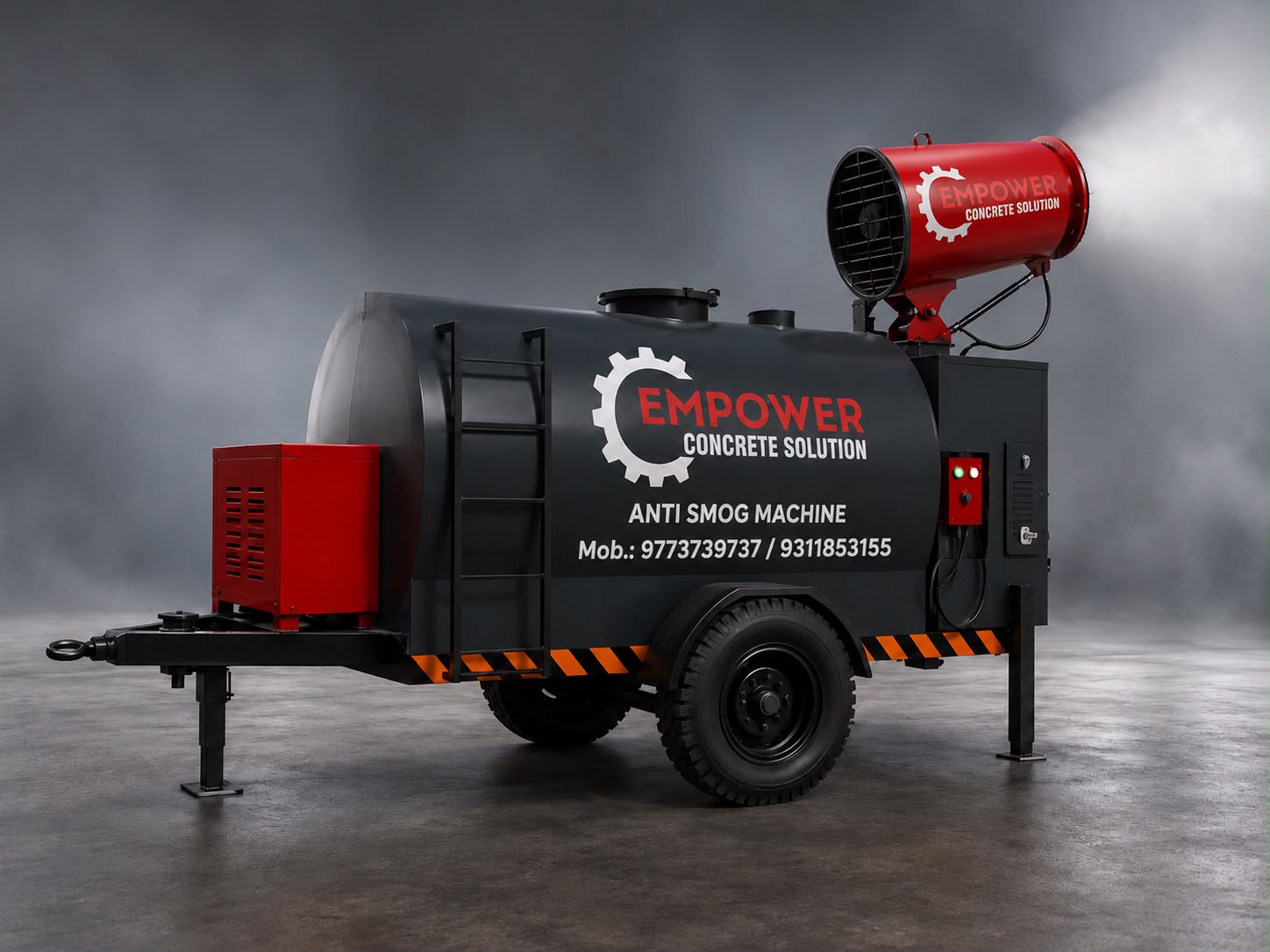 Tractor operated cannon